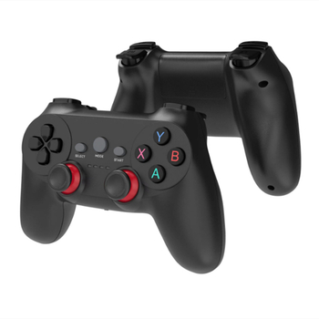 Безжичен геймпад 2.4G, USB интерфейс, съвместим с PC/TV, 1-2 играчи, без вибрация