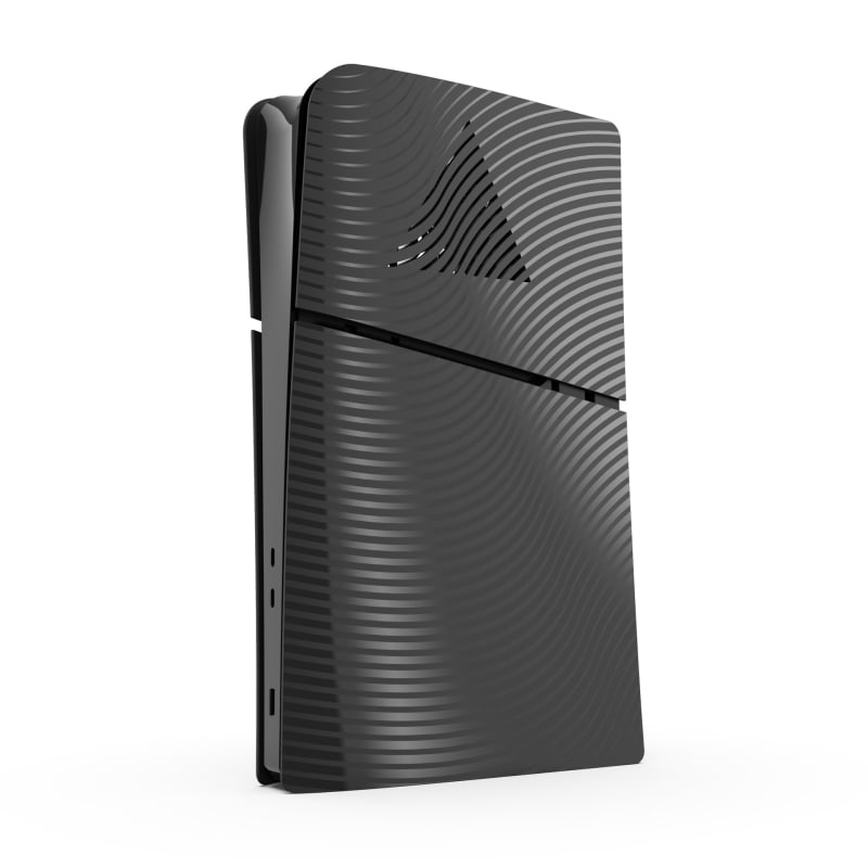 PS5 Slim корпус за замяна, ABS материал, съвместим с PS5 Slim Optical Drive Edition, тегло 620 g