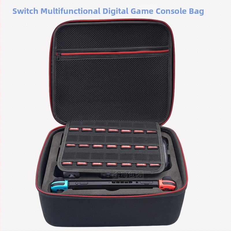 Switch твърд калъф за съхранение, PU+EVA конструкция, 1680D материал, тегло около 0.85 кг