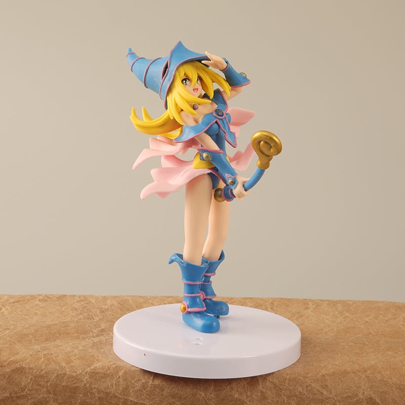 PVC anime lány figura, összeszerelés nélküli, anime-stílusú ábrával, 7–14 éveseknek
