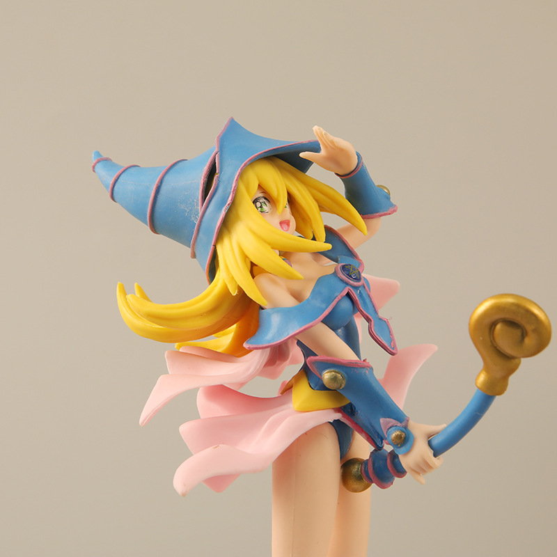 PVC anime lány figura, összeszerelés nélküli, anime-stílusú ábrával, 7–14 éveseknek