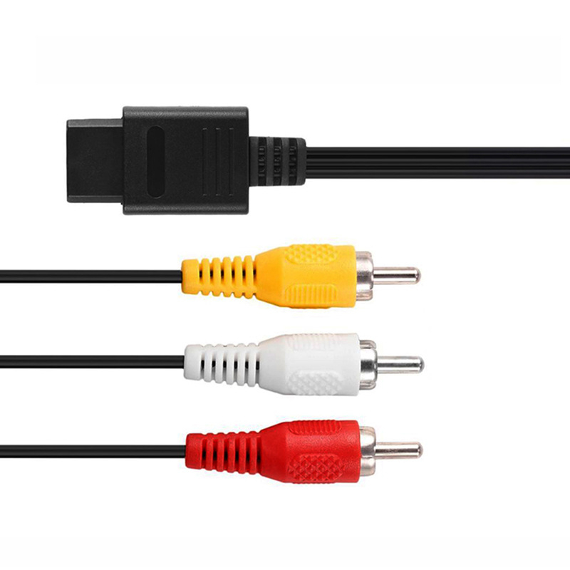 HIGOPLAY AV καλώδιο βίντεο για Nintendo 64, GameCube και SNES – RCA AV, ROHS