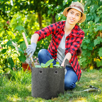 Τσάντα φύτευσης από μη υφαντό ύφασμα για οικιακή κηπουρική – διαπνοή, βιοδιασπώμενη, εξοικονόμηση νερού, ανθεκτική στη διάβρωση