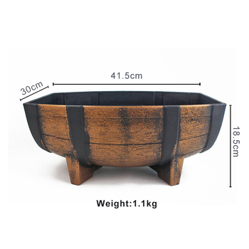 Γλάστρα για λουλούδια από PP, διαπνέουσα, ανθεκτική στην παραμόρφωση, βιοδιασπώμενη, κατάλληλη για τοποθέτηση στο δάπεδο