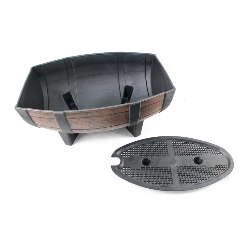 PP virágcserép, lélegző, deformációmentes, biodegradálható, erős, padlóra szánt kivitel