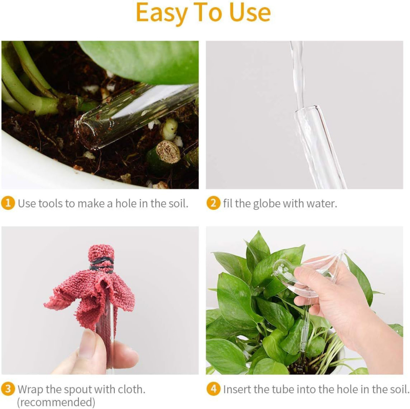 Συσκευή άρδευσης με στάγδην σε σχήμα πουλιού, πλαστική, κατάλληλη για εσωτερικές και εξωτερικές γλάστρες, χωρητικότητα 1