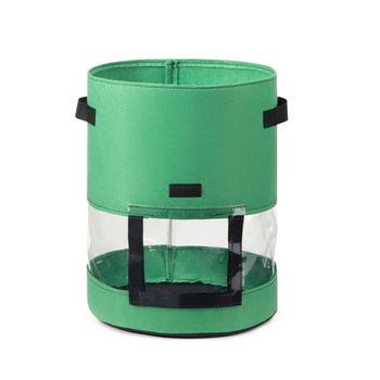 Τσάντα φύτευσης πατάτας και ντομάτας, μη υφαντό ύφασμα, τύπος δαπέδου, χειροποίητη και ραμμένη για την παραγωγή φυτών.