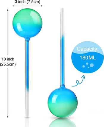 CY sferinis laistymo įrenginys lašiniam laistymui, 180 ml, namų sodui