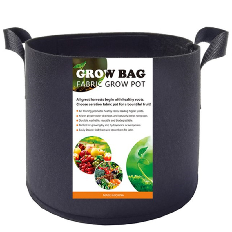 Torba za sadnju od netkanog materijala – prozračna, za podnu uporabu, za kućno vrtlarenje