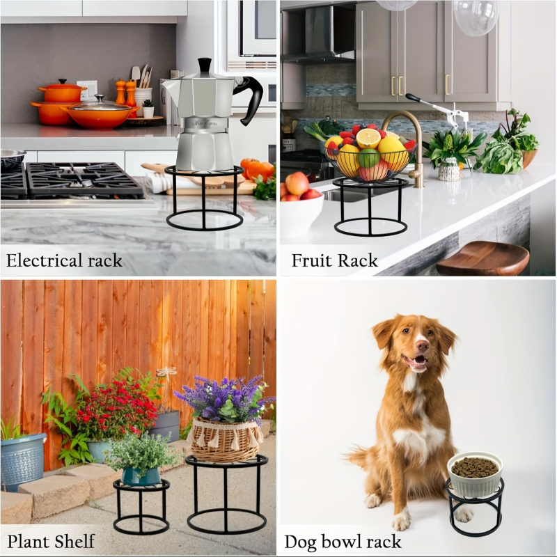 Стойка за цветя на пода, едноетажна, ковано желязо, европейски стил