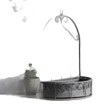 Μεταλλικό ράφι για γλάστρες τοίχου – συγκολλημένη κατασκευή, ανθεκτικό στη διάβρωση και ανθεκτικό στην οικιακή κηπουρική.