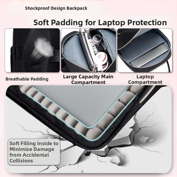 Unisex τσάντα πλάτης για φορητό υπολογιστή, κατάλληλη για αναψυχή και ταξίδια, από Oxford ύφασμα