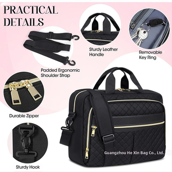 SC водоустойчива чанта за лаптоп с PVC външна обвивка и подплата от полиестер, лято 2024