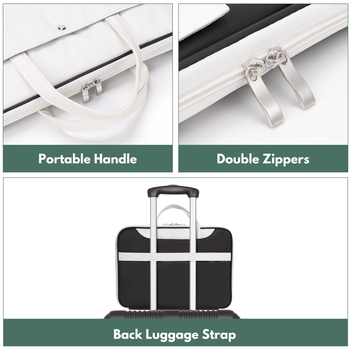 Чанта за лаптоп, удароустойчива, плат Оксфорд, подплата Оксфорд, Зима 2024, марка Mingshun luggage