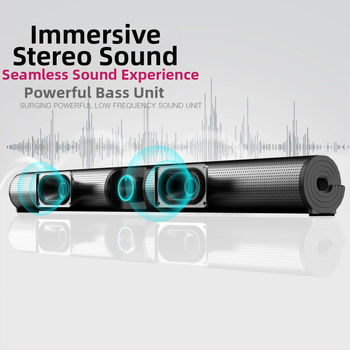 BS-55 Ασύρματη μπάρα ήχου Bluetooth – 2x10W, Bluetooth 5.3, 20Hz-20kHz, SNR ≥75dB, IPX4