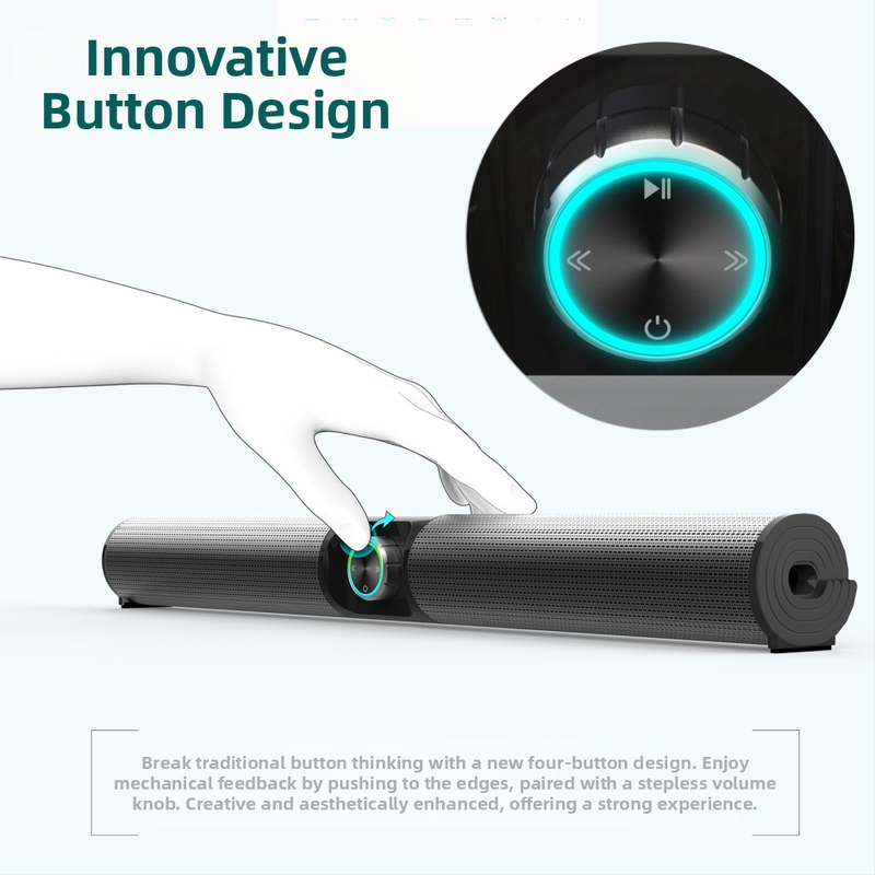 BS-55 Ασύρματη μπάρα ήχου Bluetooth – 2x10W, Bluetooth 5.3, 20Hz-20kHz, SNR ≥75dB, IPX4