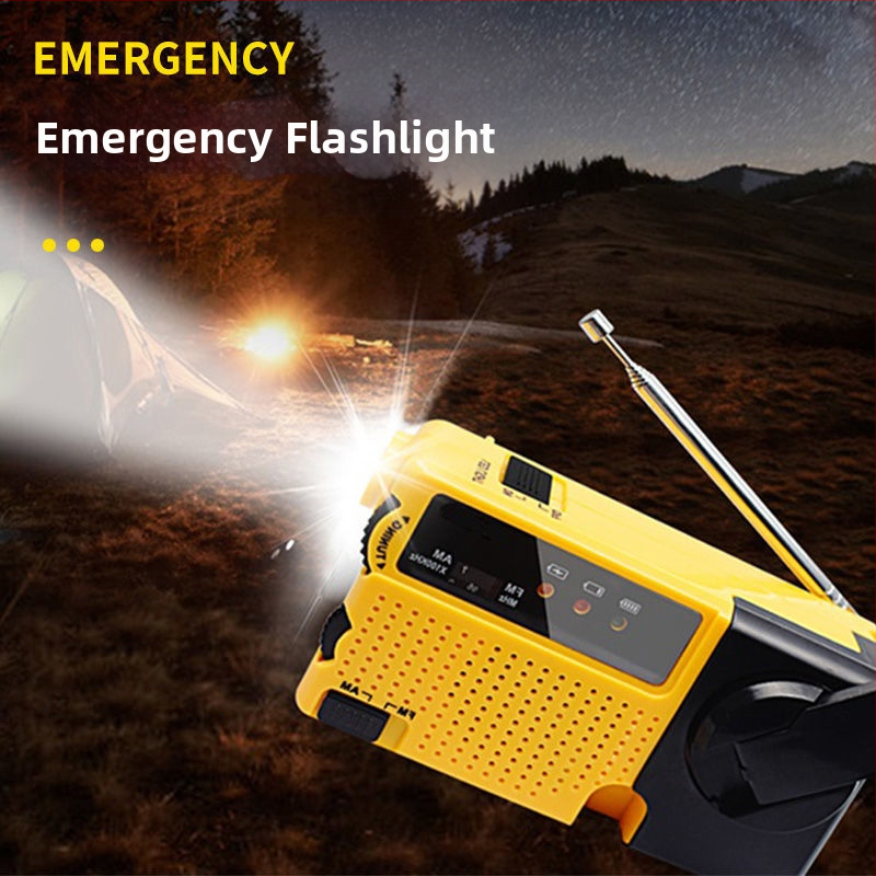 AM/FM радиоприемник с две ленти, USB зареждане, вграден говорител, 3.7V батерия под 1000 mAh