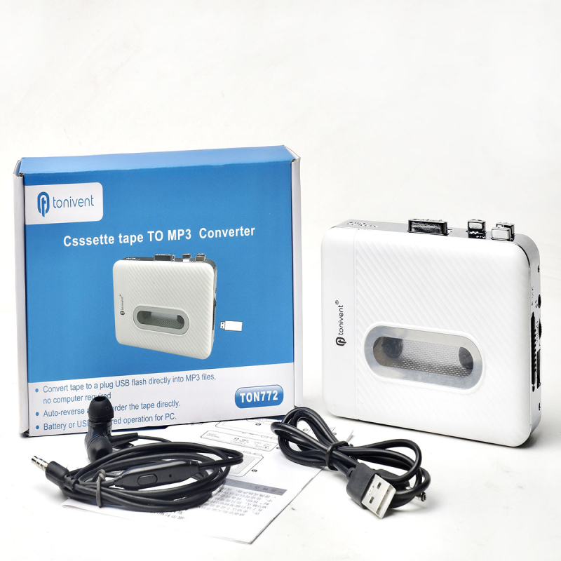 Παίκτης κασετας Kadip TON772 - στερεο, ABS περίβλημα, μπαταρία <1000 mAh