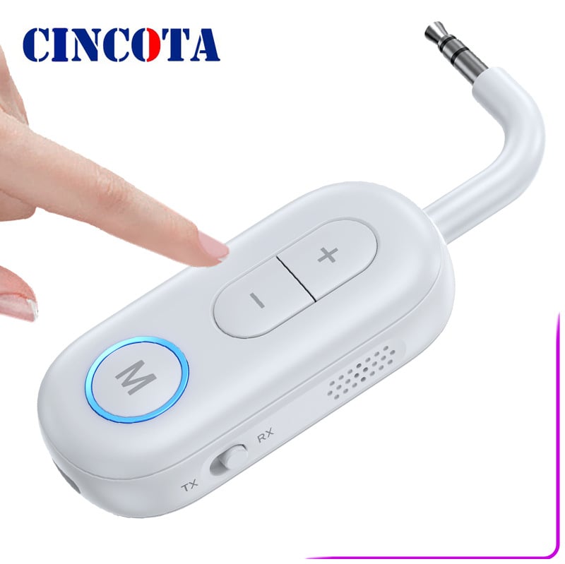Bluetooth 5.3 Hi-Fi automobilski audio adapter: 2-in-1 prijemnik-emitator za hands-free, direktni 3.5 mm priključak, 12V napajanje