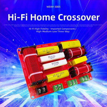 Weah 3005 Διαχωριστής Τριών Συχνοτήτων Υψηλής Ισχύος για Οικιακό Κινηματογράφο