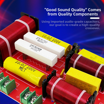 Weah 3005 Διαχωριστής Τριών Συχνοτήτων Υψηλής Ισχύος για Οικιακό Κινηματογράφο