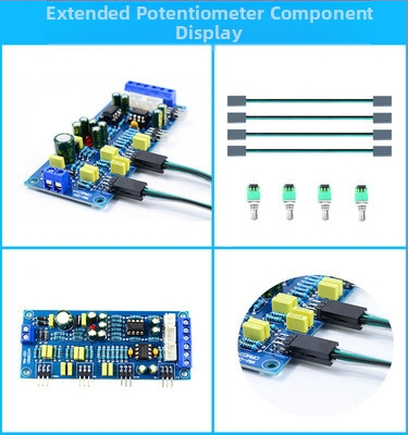 NE5532 тонална платка с едно захранване за предусилвател на усилвателя
