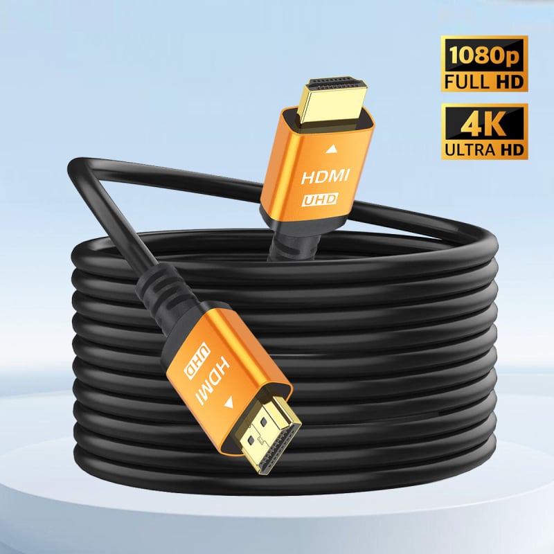 HDMI Καλώδιο 2.0, 4K Ultra HD, HDMI Type A, Χρυσωμένο, PVC Καλώδιο