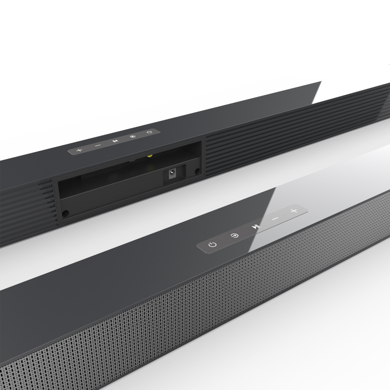 Μπαρ ήχου τοίχου για τηλεόραση με Bluetooth 5.0, 4 μεγάφωνα, 60W, είσοδοι HDMI/Οπτική/Coaxial/AUX