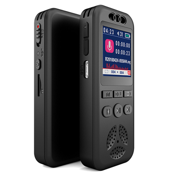 Στυλό καταγραφής με ένα κουμπί, μνήμη 64G/128G, MP3/WAV μορφές, USB 2.0, διπλά μικρόφωνα