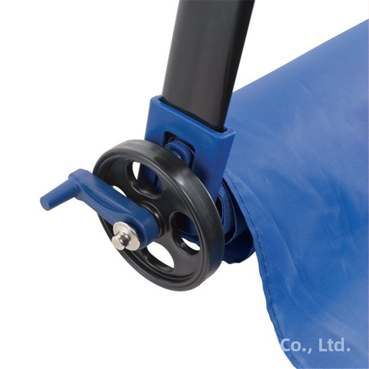 CHAOYANG Strešná snehová hrabla s nastaviteľným držadlom a kolieskom, Oxford tkanina na sneh pre dvor a park