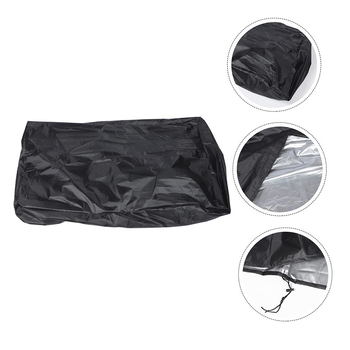 Κάλυμμα φτυαριού χιονιού για εξωτερική χρήση τον χειμώνα, αδιάβροχο και ανθεκτικό στη σκόνη, ύφασμα Oxford με ασημένιο επίχρισμα 210D, μοντέρνο μινιμαλιστικό στυλ