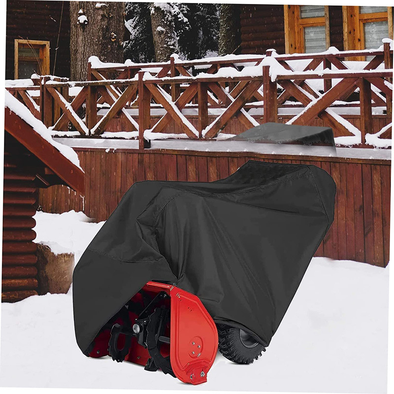 Protecție pentru lopată de zăpadă pentru exterior, utilizare de iarnă, impermeabilă și rezistentă la praf, țesătură Oxford cu acoperire argintie 210D, stil modern minimalist