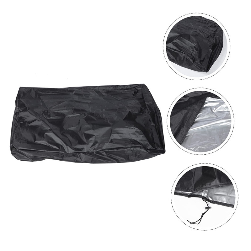 Protecție pentru lopată de zăpadă pentru exterior, utilizare de iarnă, impermeabilă și rezistentă la praf, țesătură Oxford cu acoperire argintie 210D, stil modern minimalist