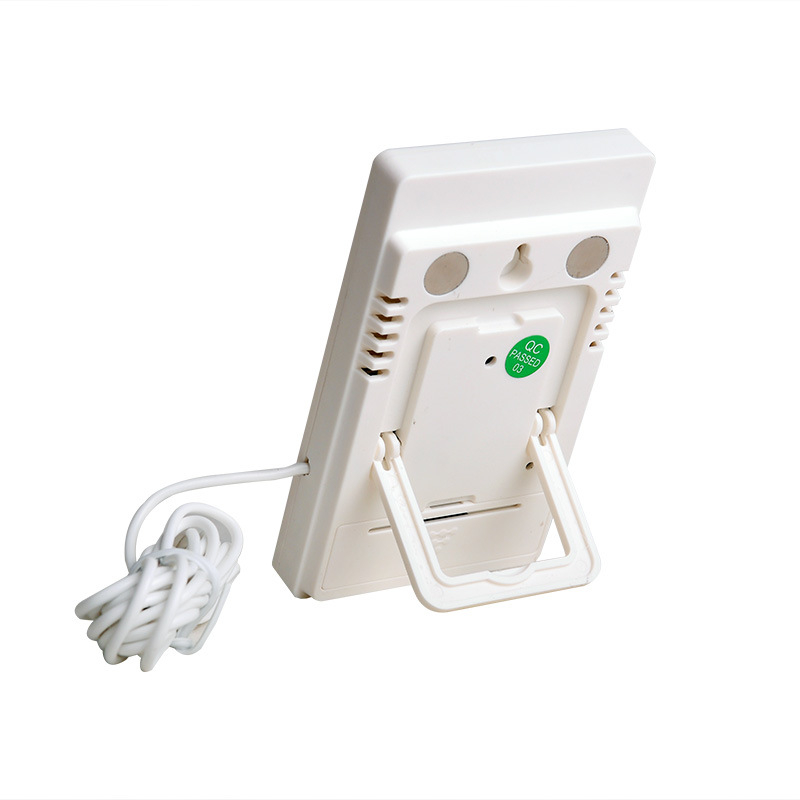 Termometru și higrometru mini pentru acvariu, cu sondă, afișaj dual al temperaturii, rezoluție 0,1°C, eroare temperatură 1°C, eroare umiditate 5%