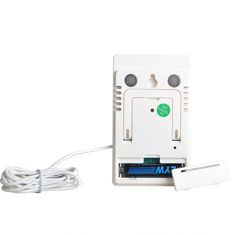 Termometru și higrometru mini pentru acvariu, cu sondă, afișaj dual al temperaturii, rezoluție 0,1°C, eroare temperatură 1°C, eroare umiditate 5%