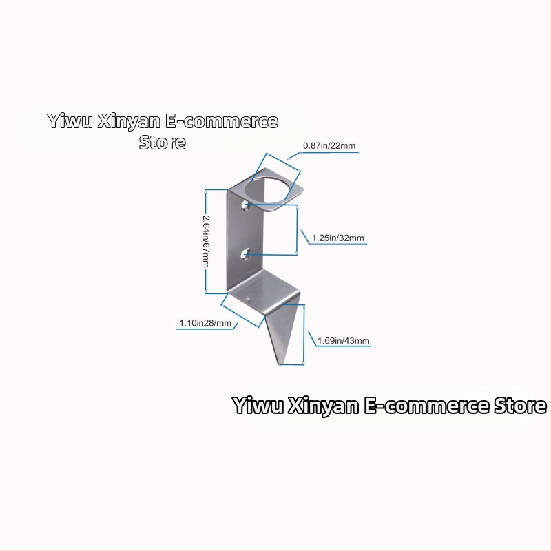 Рамка за монтиране на дъждовомер от неръждаема стомана, колонов монтаж за външен двор, модел XY-126