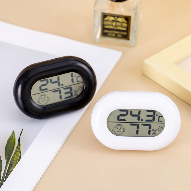 Digitális higrométer belső használatra, modell 601B, ABS ház, pontosság 0,1