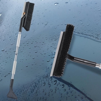 Junyi αυτοκίνητο 3-σε-1 εργαλείο αποχιονισμού με ανοξείδωτο χάλυβα, νάιλον και EVA αφρό — βούρτσα χιονιού και ξύστρα πάγου