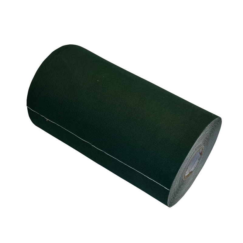 Zāliena šuvju lente ar auduma pamatni, karstās kausējamās līmes bāze, 500 μm biezums, temperatūras diapazons 0-60 °C, piemērota zāliena savienošanai