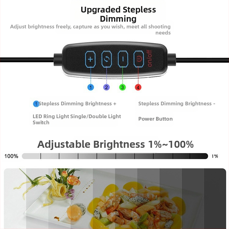 Puluz Fat Cow Ринг лампа за снимане, преносим фотостудиен комплект, модел PU5032G, полиестер, тегло 1,51 кг