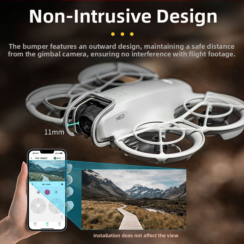 STARTRC kovová ochranná tyč proti kolízii pre DJI NEO – ľahké príslušenstvo