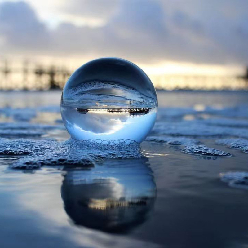 Γυάλινη σφαίρα κρυστάλλου για φωτογράφηση - Μοντέλο FF050, Βάρος 220 g, Κυκλοφόρησε το 2008