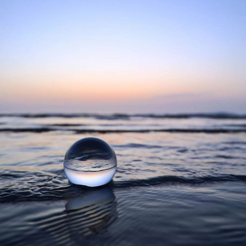 Γυάλινη σφαίρα κρυστάλλου για φωτογράφηση - Μοντέλο FF050, Βάρος 220 g, Κυκλοφόρησε το 2008