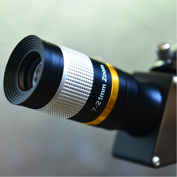 8-24mm/7-21mm zoom okulár teleszkóphoz, teljes fém konstrukció, folyamatos zoom