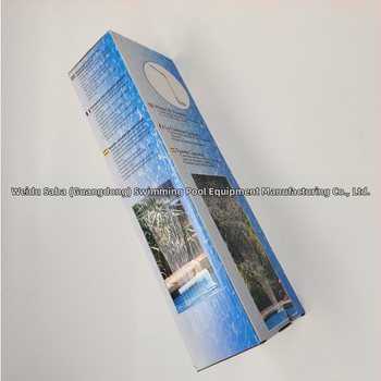 Φοντάν πισίνας φουσκωτός με ρυθμιζόμενης ύψους – PVC, Wade Siba, μοντέρ BL-001PQT