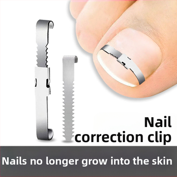 Nagų įdaužos žnyplių rinkinys – nerūdijančio plieno, koregavimas įaugusiam nagui