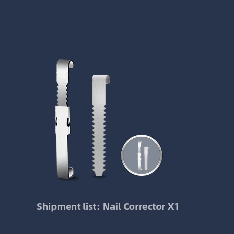 Nagų įdaužos žnyplių rinkinys – nerūdijančio plieno, koregavimas įaugusiam nagui