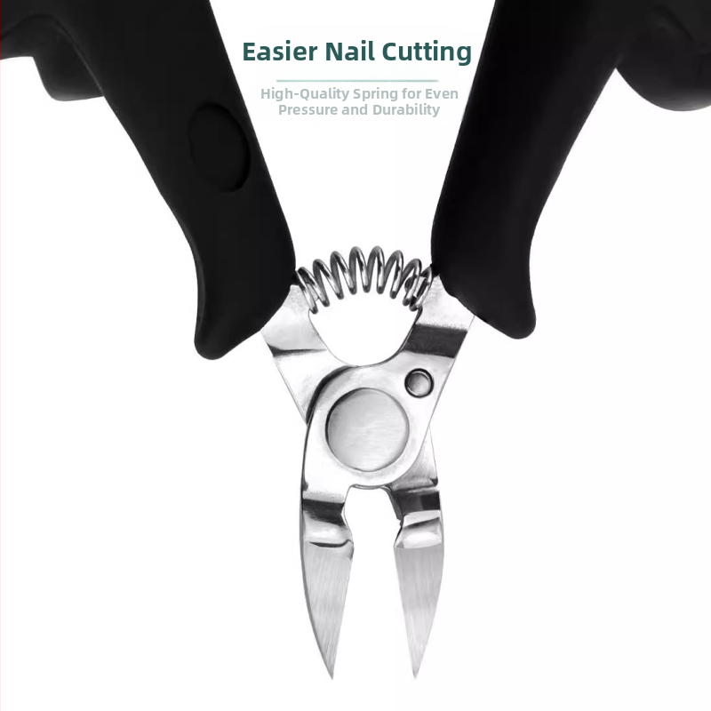 4-частен комплект за подстригване на нокти от неръждаема стомана, преносим за домашна употреба