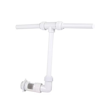 Βάση φουντάν πισίνας με διπλό κεφάλι, PVC, μοντέλο BAPF06, Blue Elf