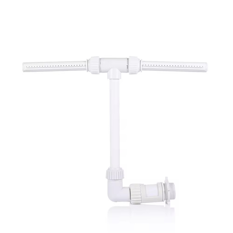 Βάση φουντάν πισίνας με διπλό κεφάλι, PVC, μοντέλο BAPF06, Blue Elf